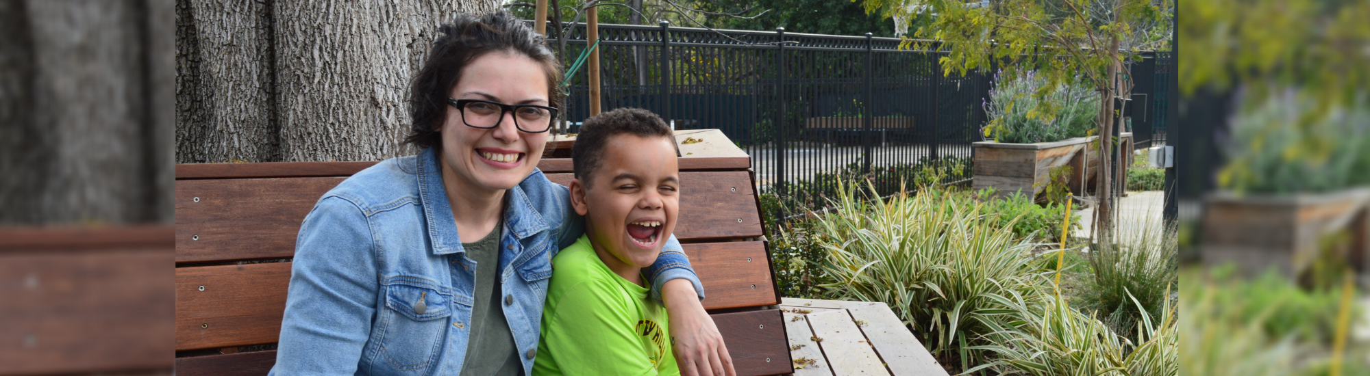 Photo of a woman with a child